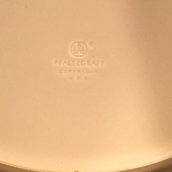 VTG- Pfaltzgraff Silver Heirloom 2 Large Oval Platters - Picture 7 of 10